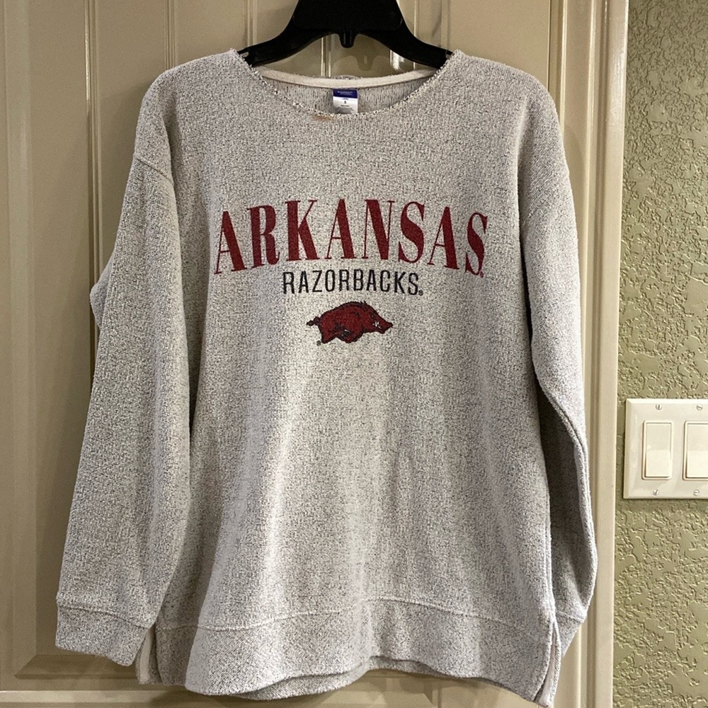 Arkansas Themed Sweatshirt by Bottom Door Brand. GuC!